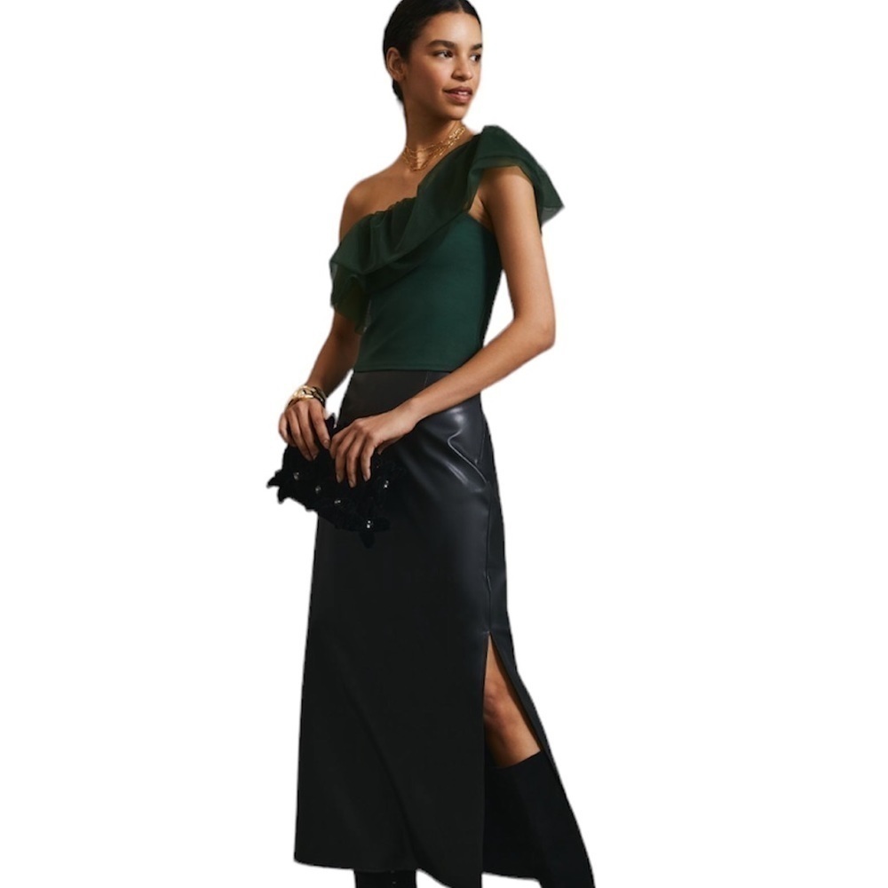 Anthropologie Sunday in Brooklyn One-Shoulder Top - Picture 3 of 8